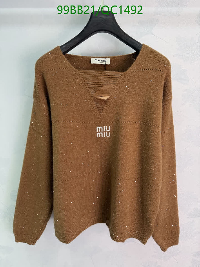 Miu Miu-Clothing Code: QC1492 $: 99USD