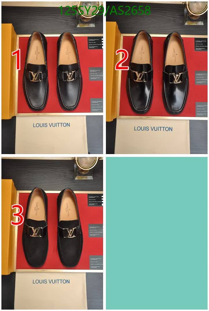 LV-Men shoes Code: AS2658 $: 125USD
