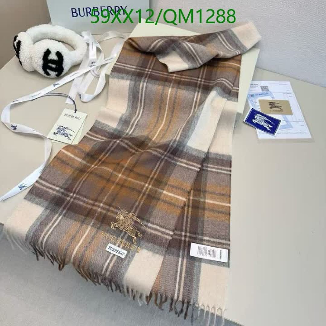 Burberry-Scarves Code: QM1288 $: 59USD