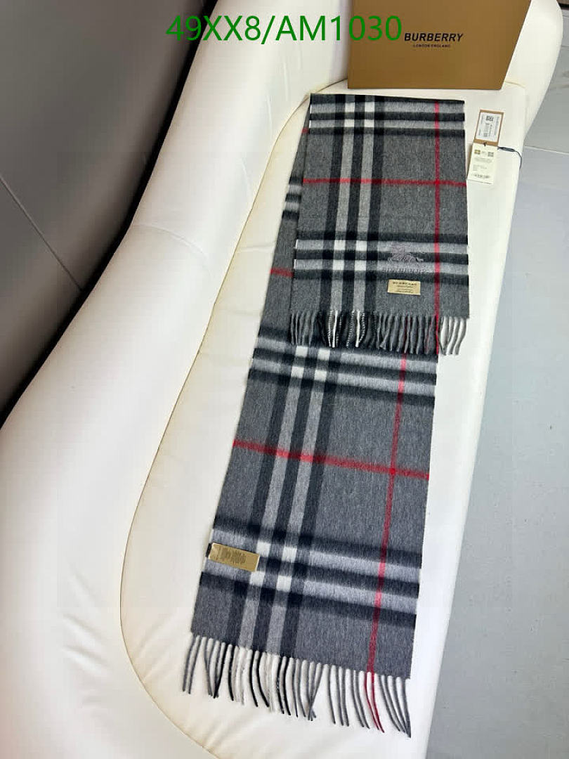 Burberry-Scarves Code: AM1030 $: 49USD