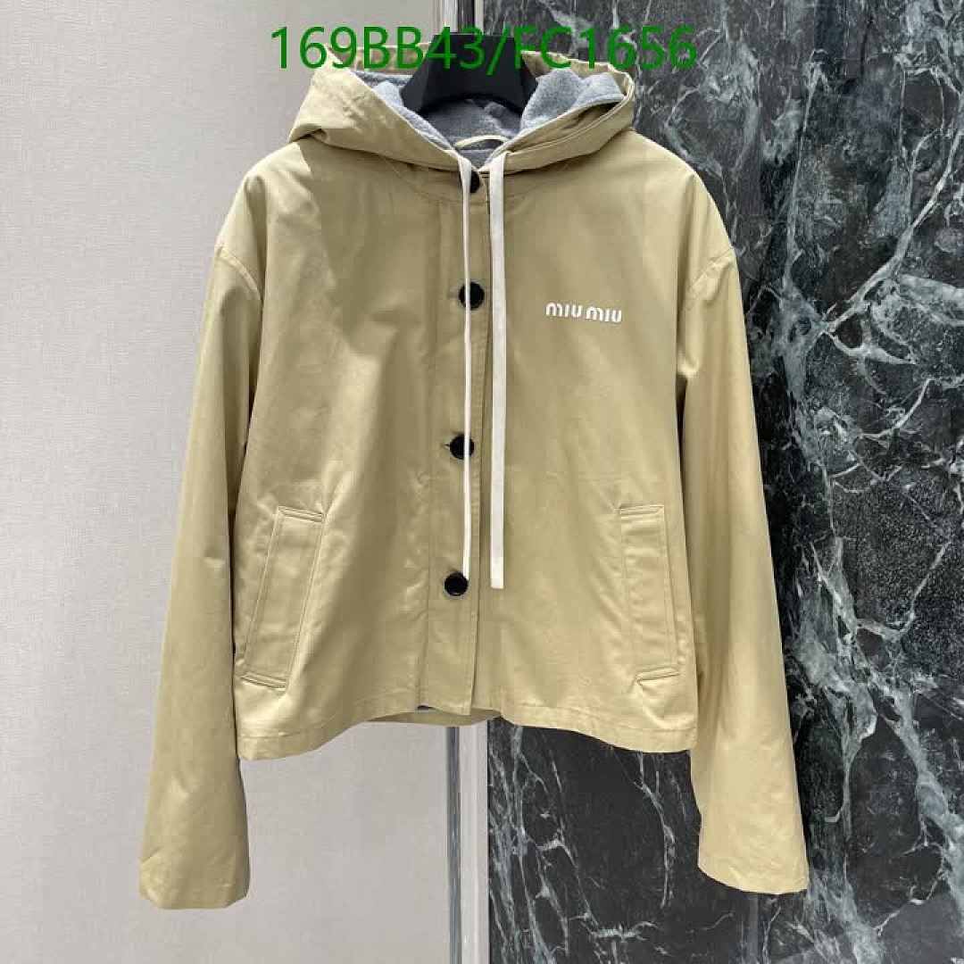 Miu Miu-Clothing Code: FC1656 $: 169USD