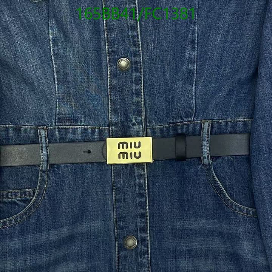 Miu Miu-Clothing Code: FC1381 $: 165USD