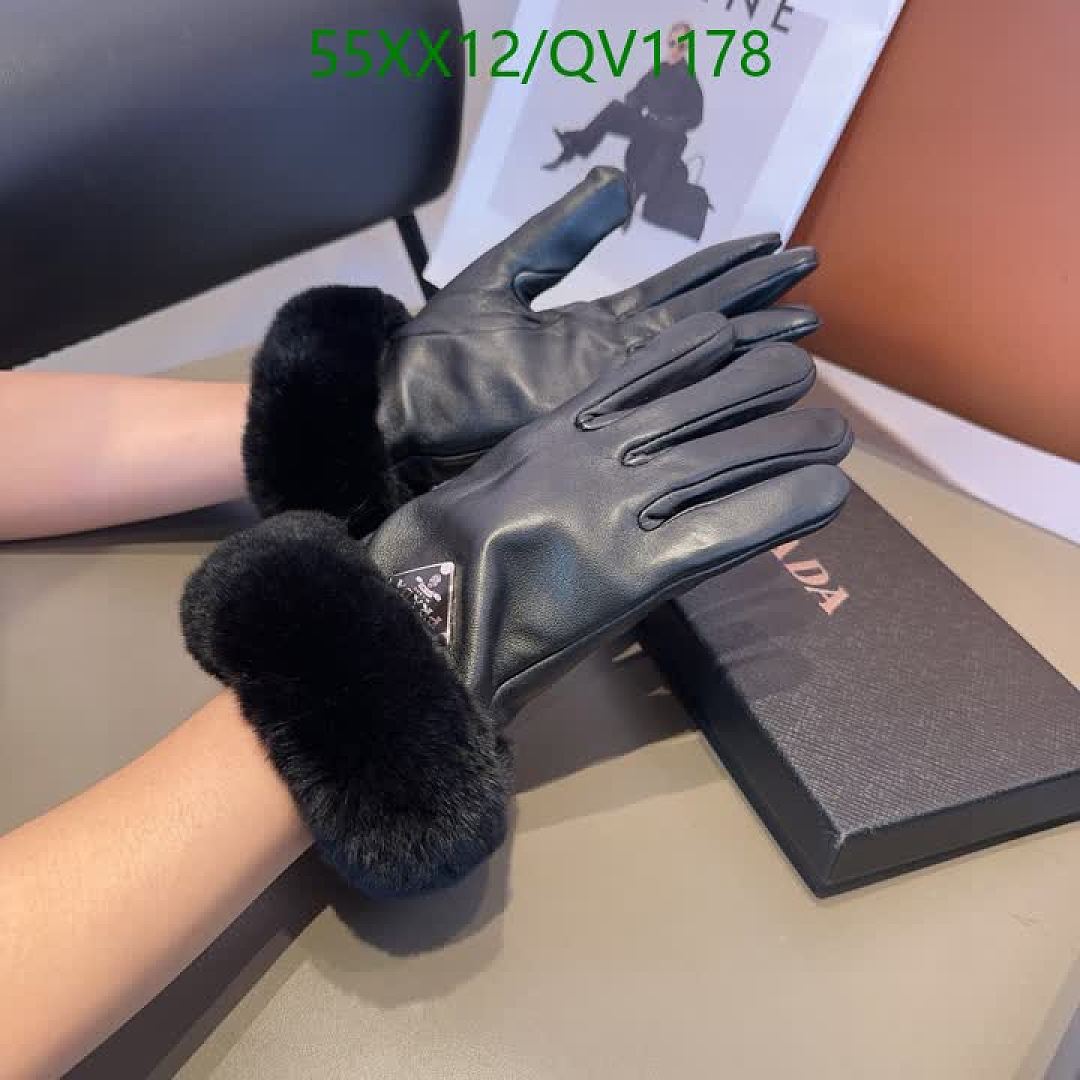 Prada-Gloves Code: QV1178 $: 55USD