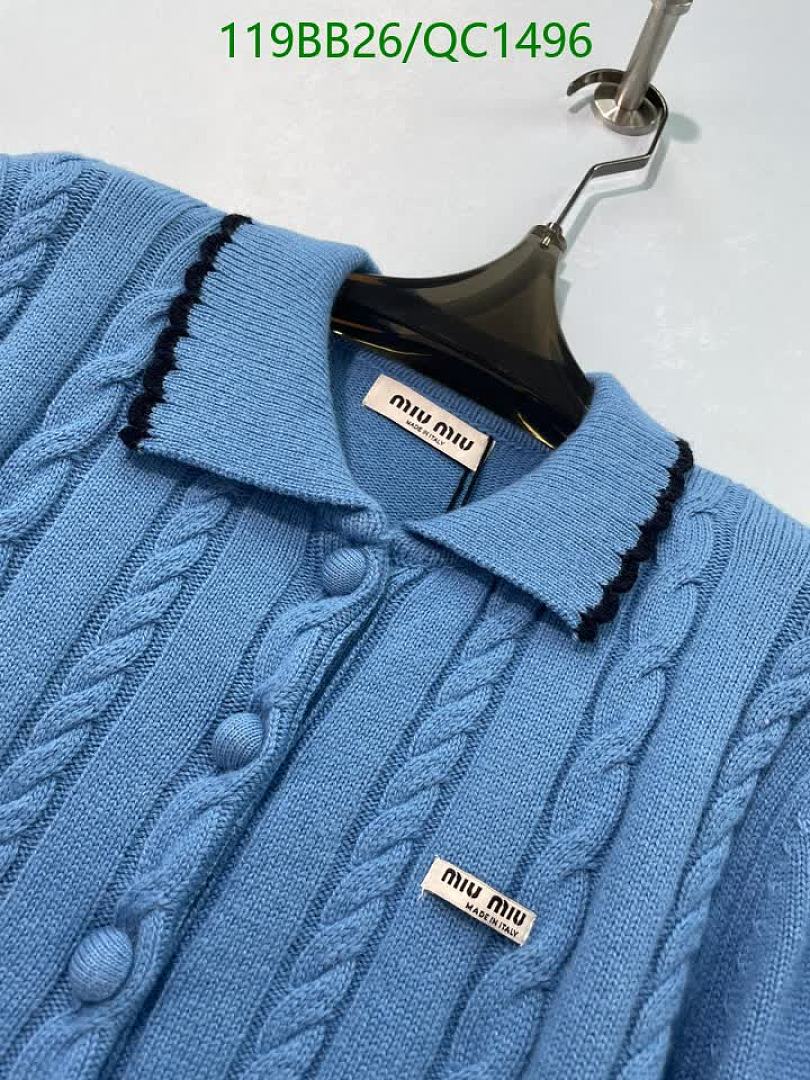 Miu Miu-Clothing Code: QC1496 $: 119USD