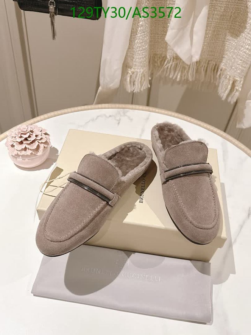 Brunello Cucinelli-Women Shoes Code: AS3572 $: 129USD