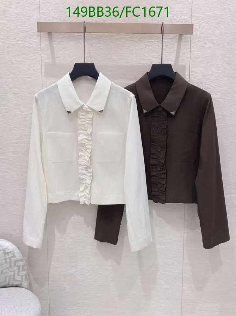 Prada-Clothing Code: FC1671 $: 149USD