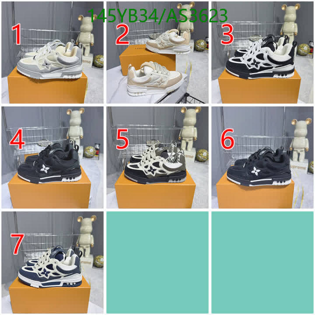 LV-Men shoes Code: AS3623 $: 145USD