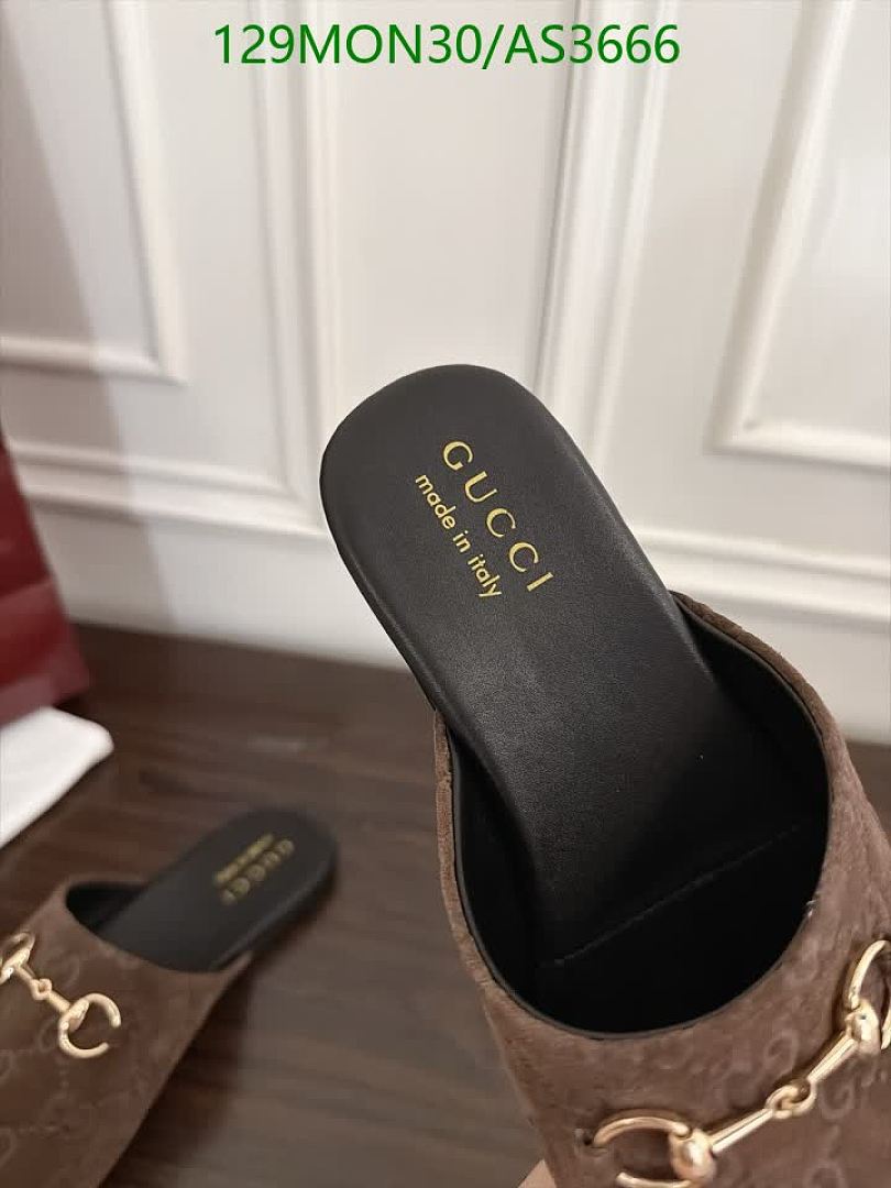 Gucci-Women Shoes Code: AS3666 $: 129USD