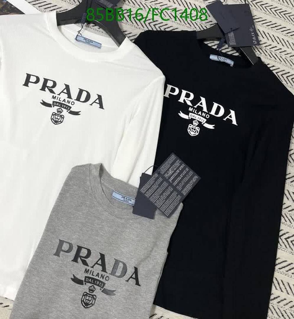 Prada-Clothing Code: FC1408 $: 85USD