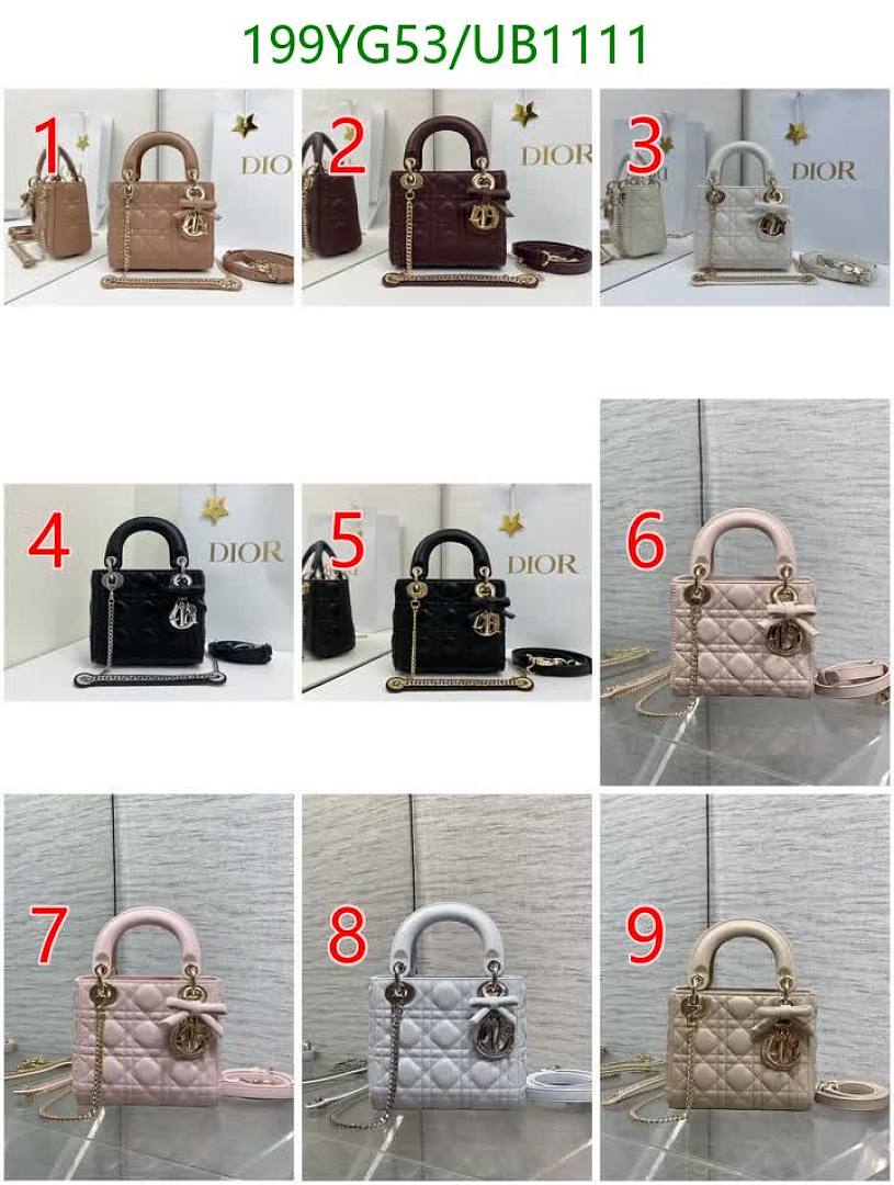 Dior-BagsMirror Quality Code: UB1111 $: 199USD