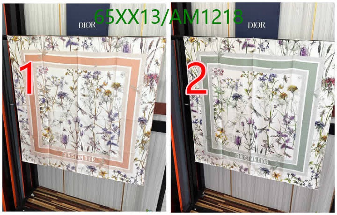 Dior-Scarves Code: AM1218 $: 65USD