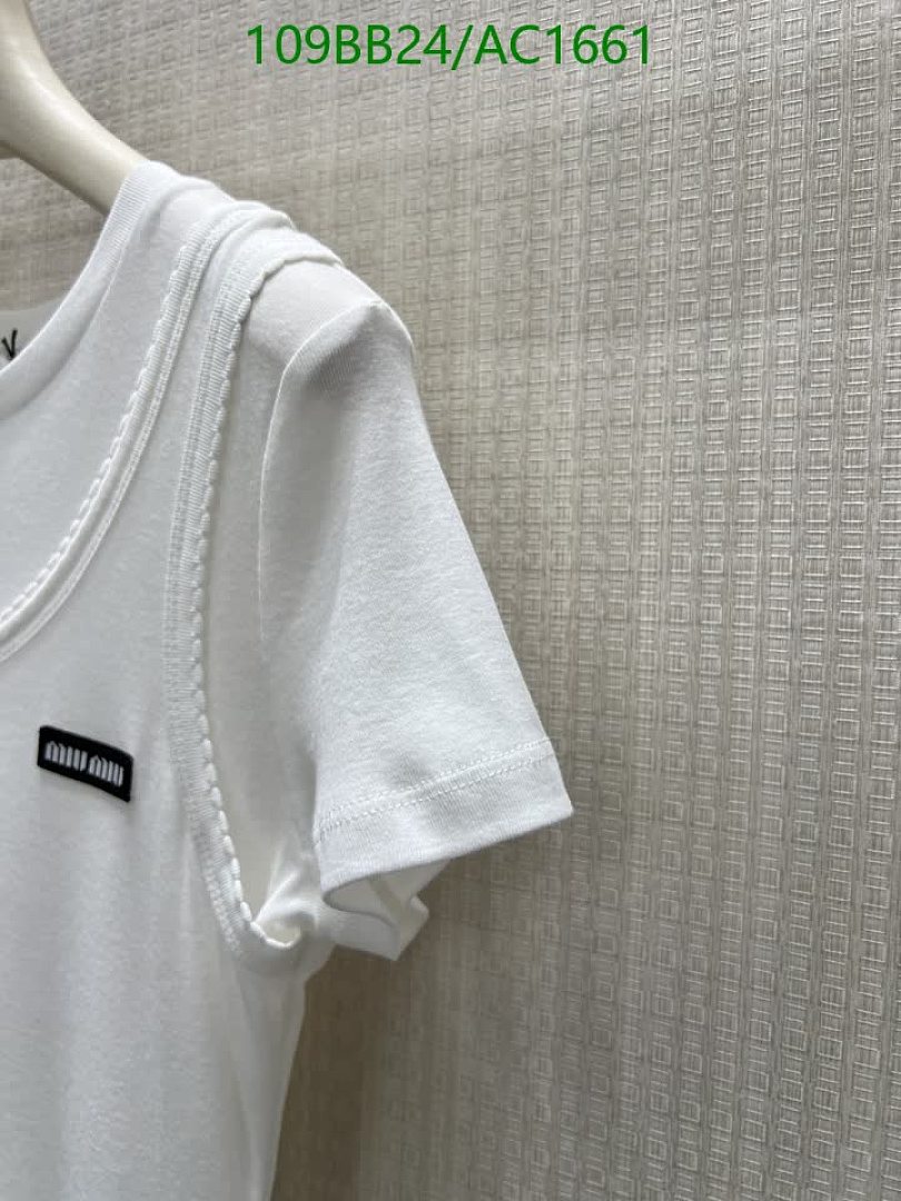 Miu Miu-Clothing Code: AC1661 $: 109USD