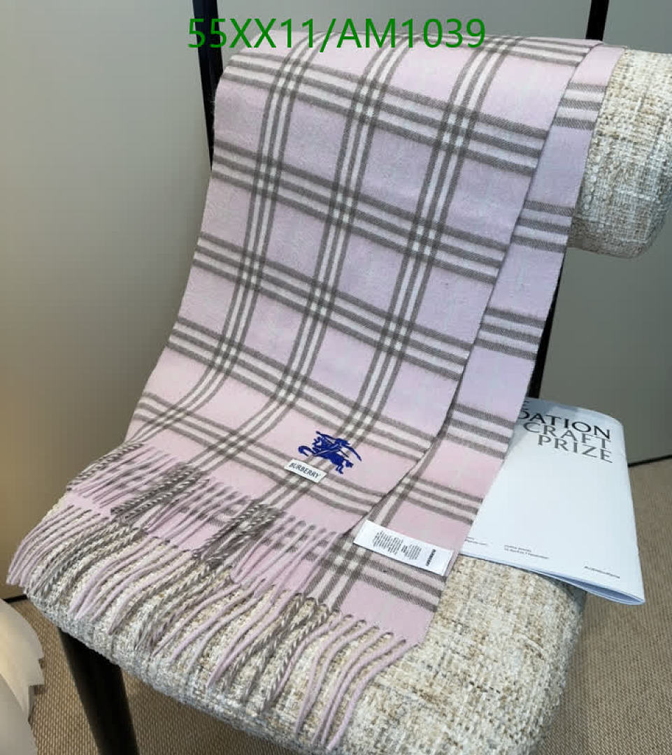 Burberry-Scarves Code: AM1039 $: 55USD