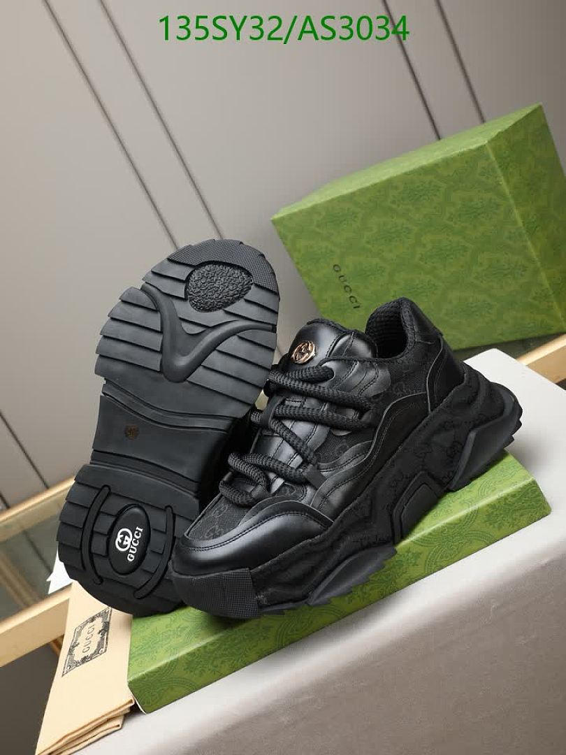 Gucci-Men shoes Code: AS3034 $: 135USD