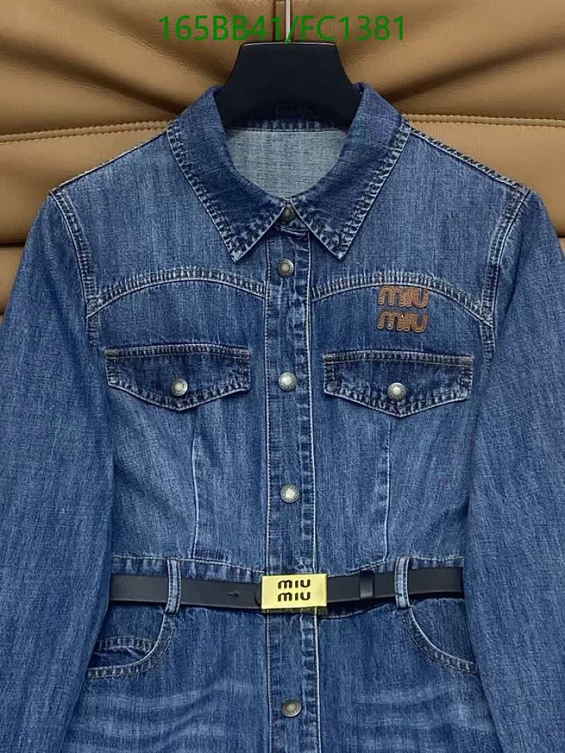 Miu Miu-Clothing Code: FC1381 $: 165USD