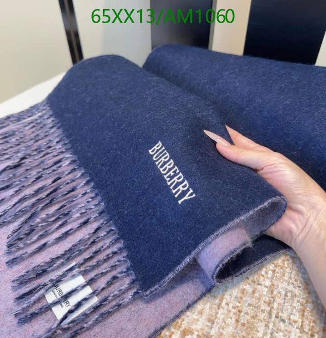 Burberry-Scarves Code: AM1060 $: 65USD