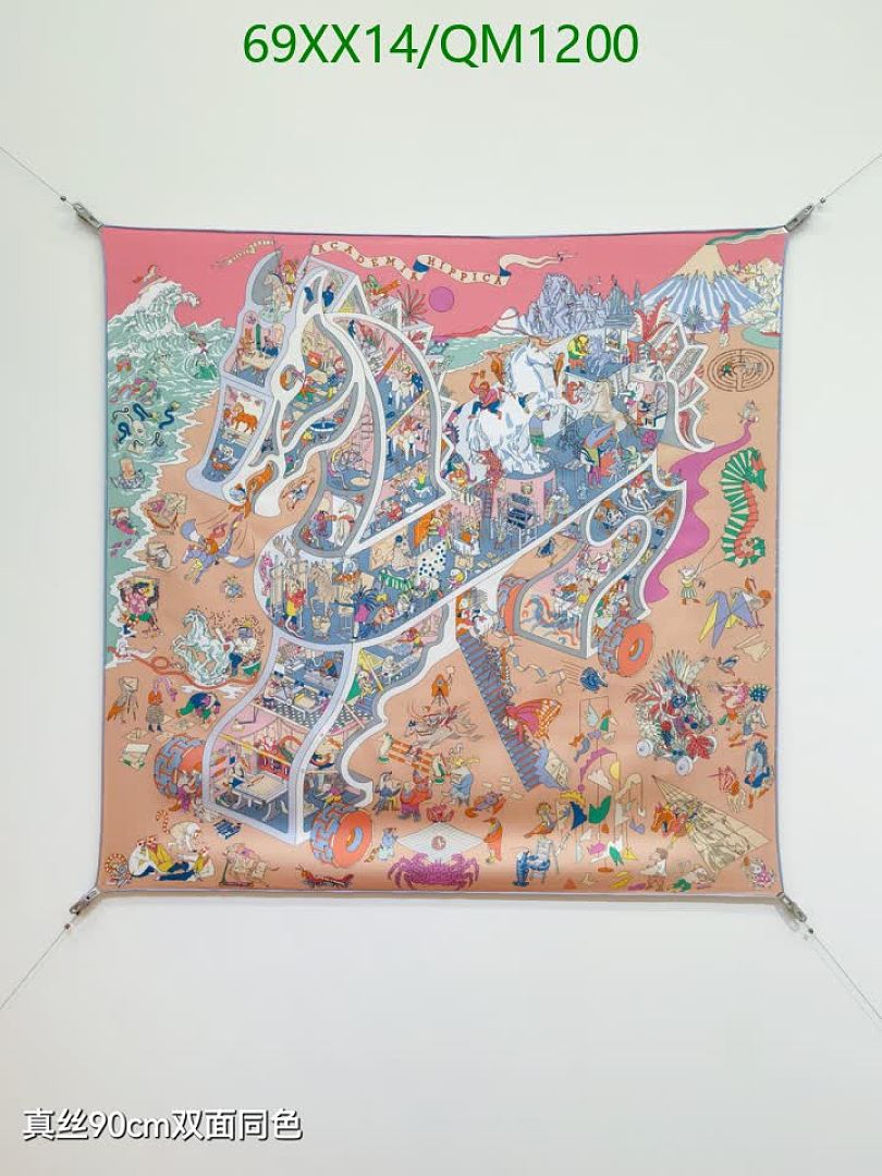 Hermes-Scarves Code: QM1200 $: 69USD