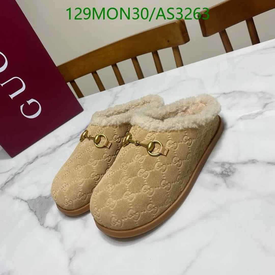 Gucci-Women Shoes Code: AS3263 $: 129USD