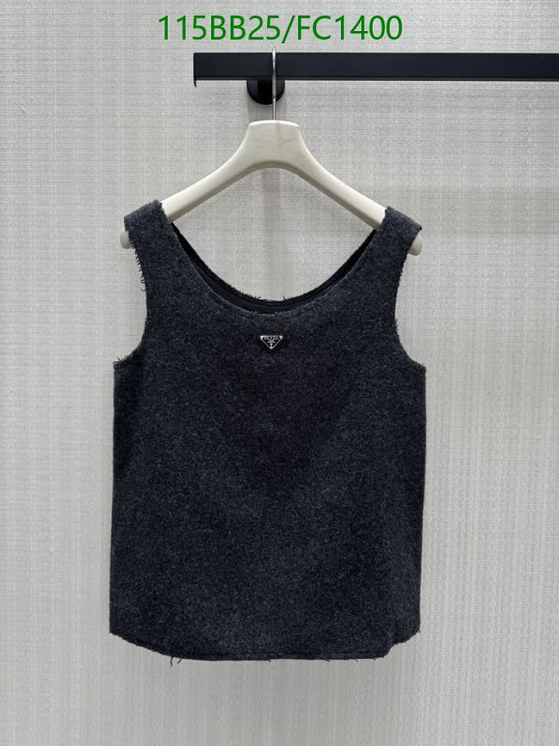 Prada-Clothing Code: FC1400 $: 115USD