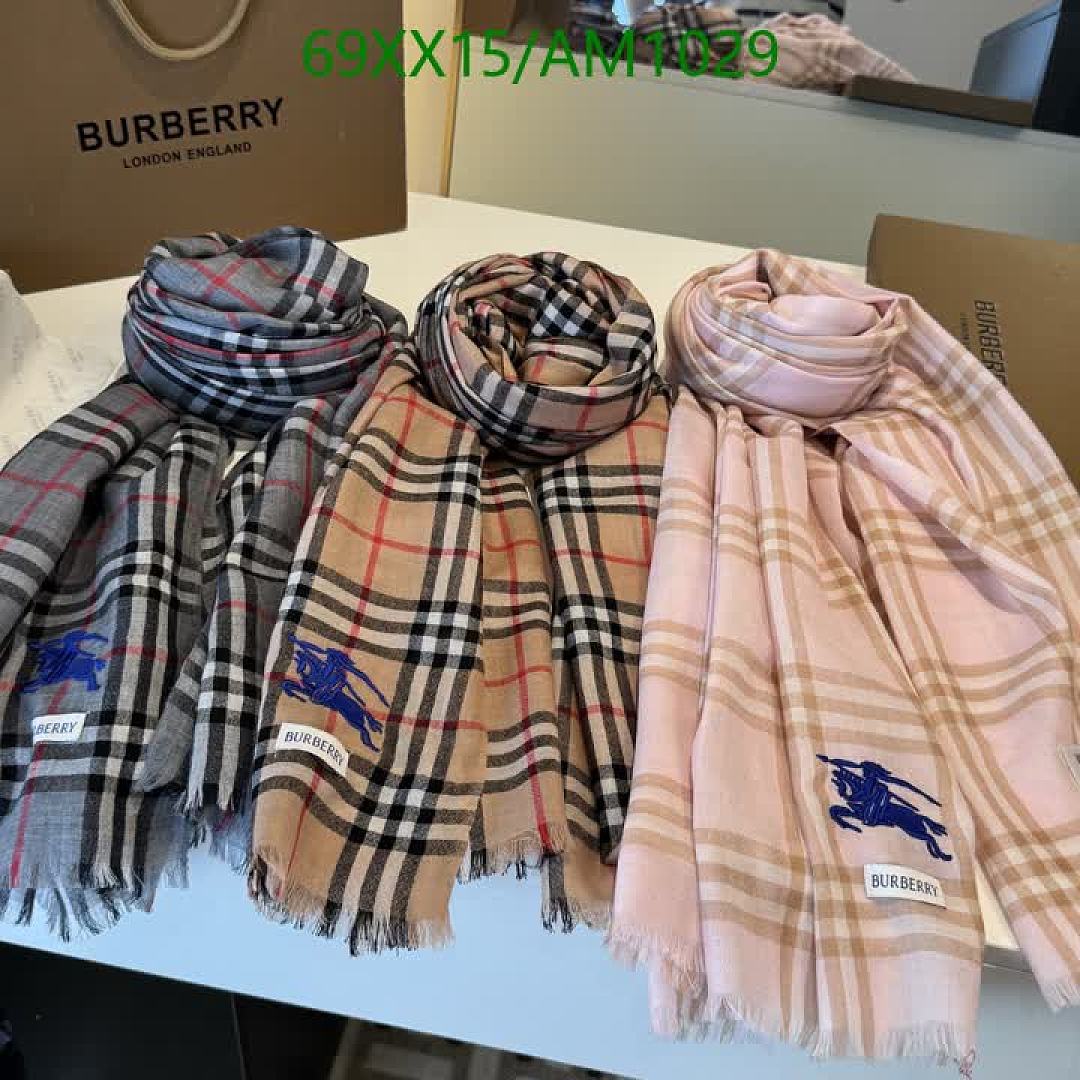 Burberry-Scarves Code: AM1029 $: 69USD