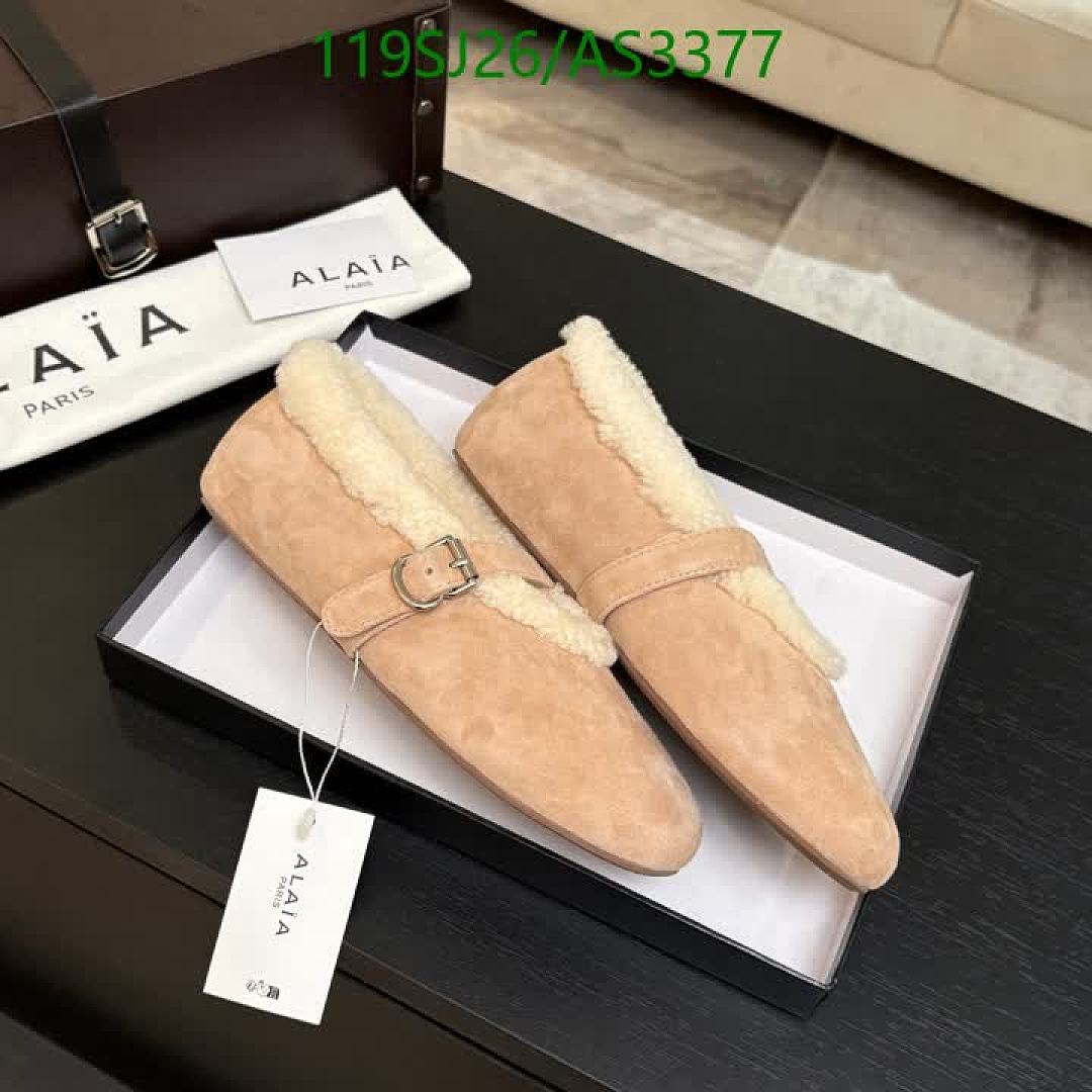 Alaia-Women Shoes Code: AS3377 $: 119USD