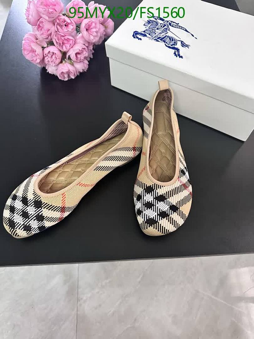 Burberry-Women Shoes Code: FS1560 $: 95USD