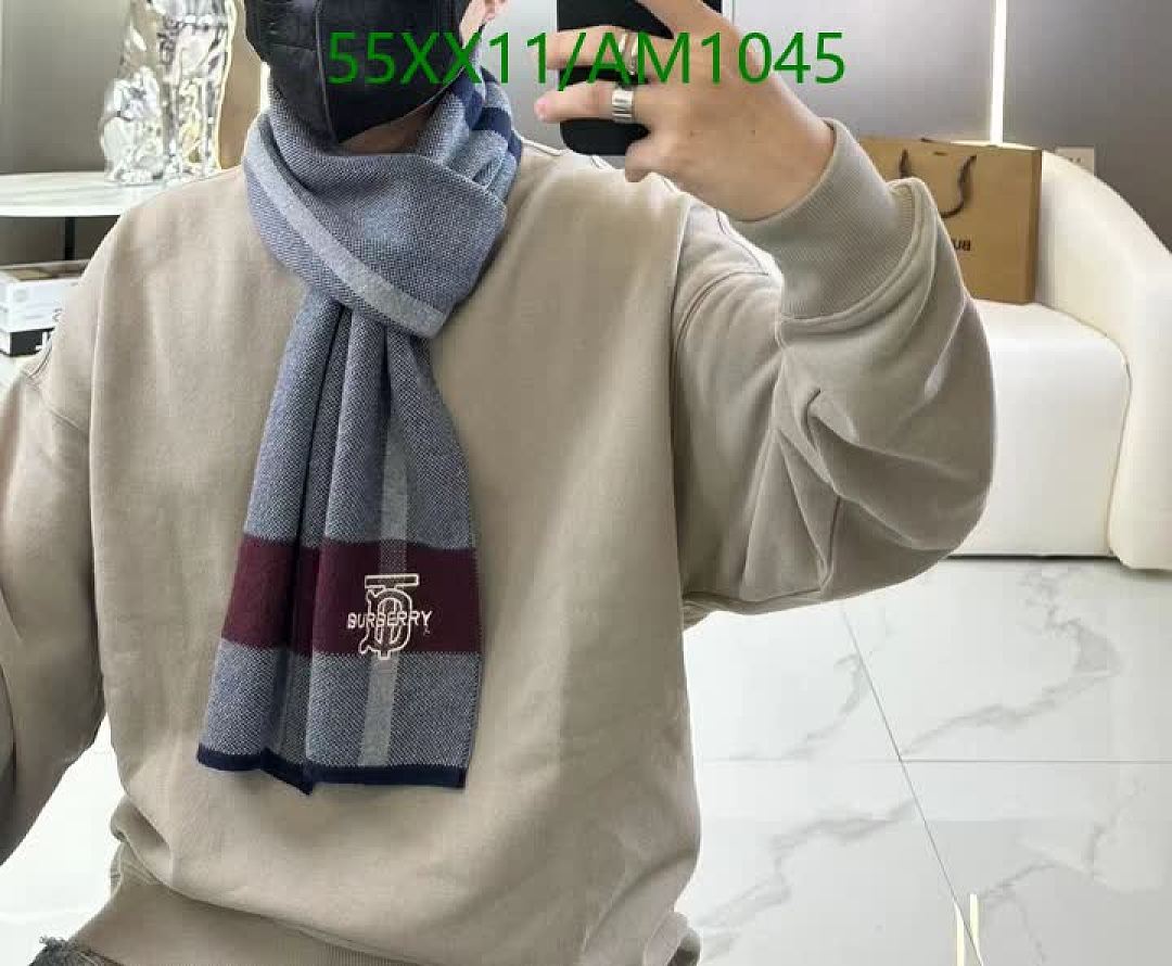 Burberry-Scarves Code: AM1045 $: 55USD