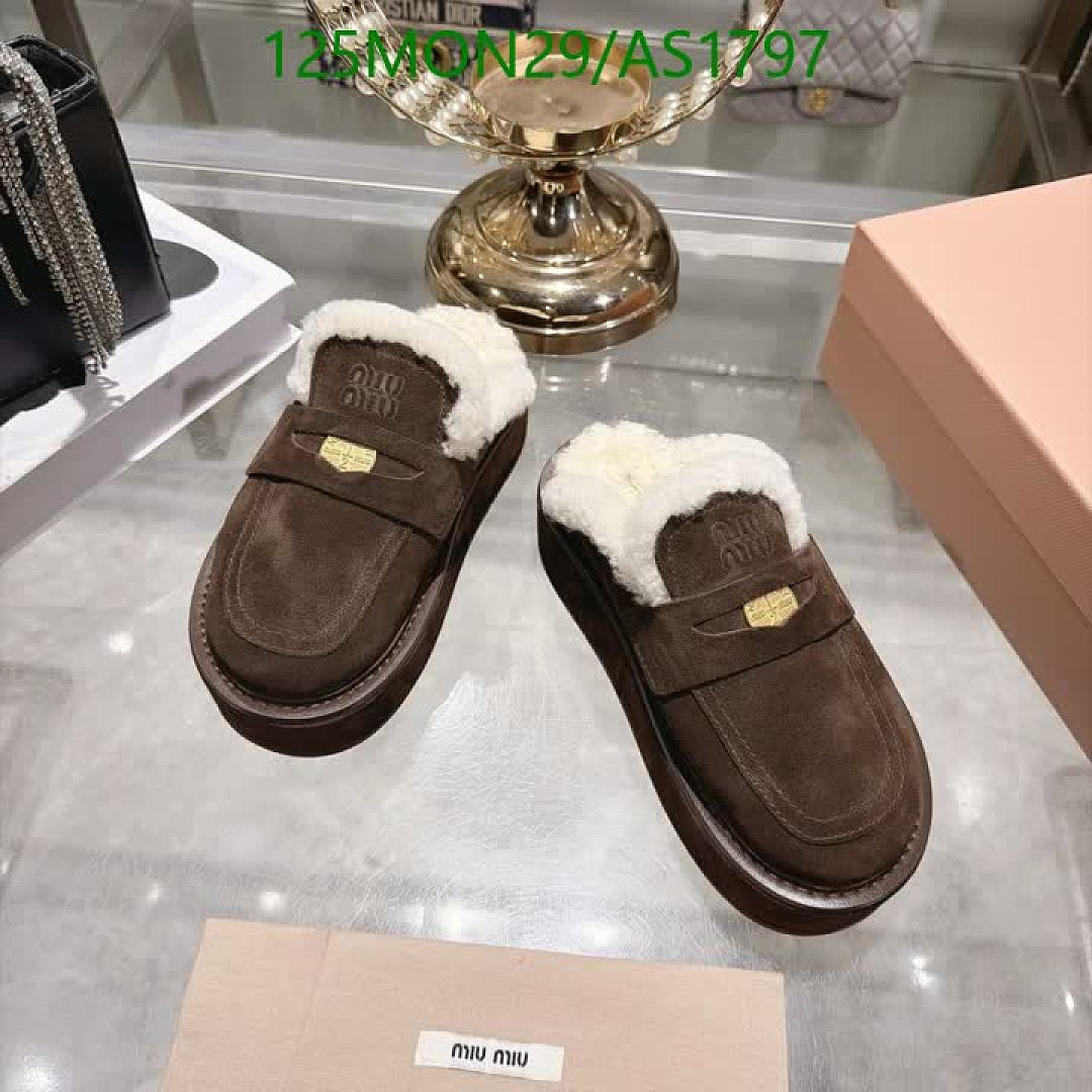 Miu Miu-Women Shoes Code: AS1797 $: 125USD