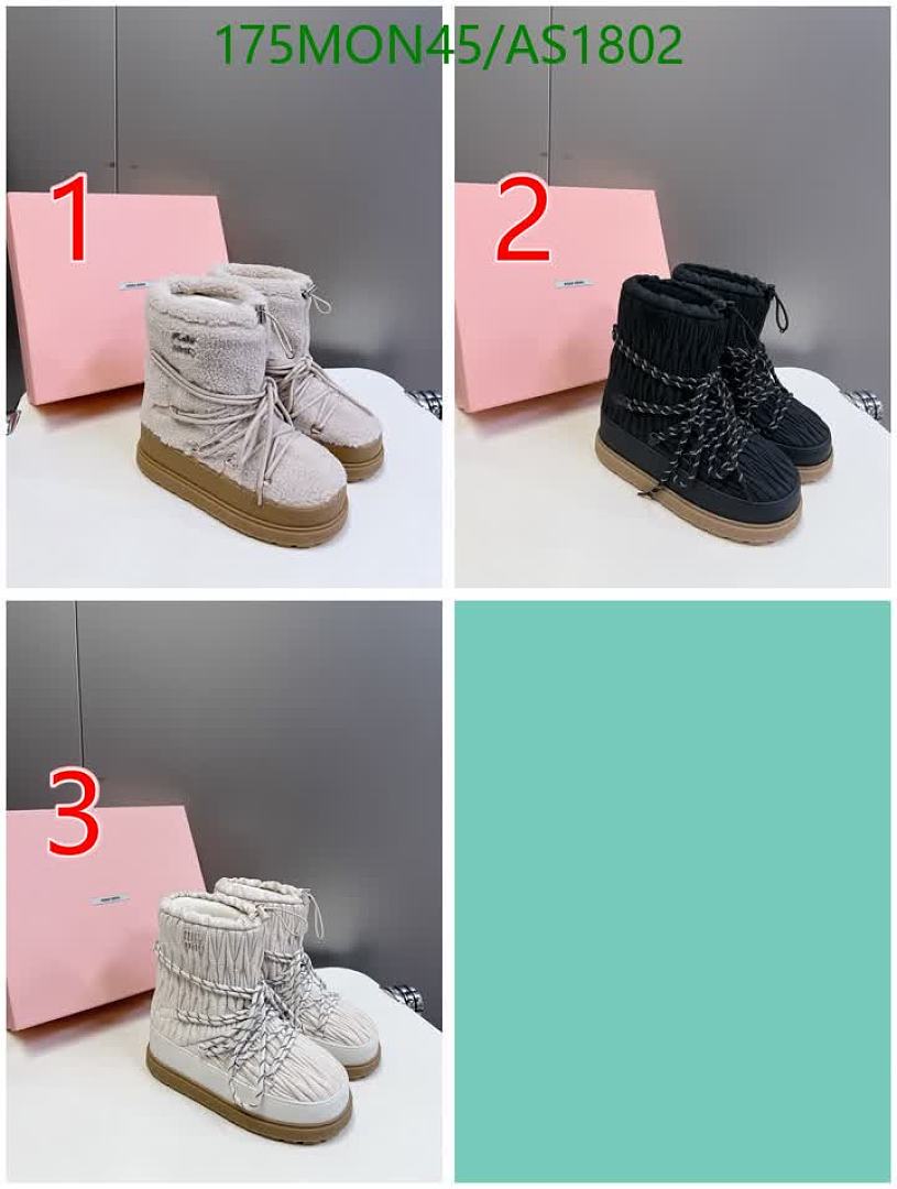 Miu Miu-Women Shoes Code: AS1802 $: 175USD