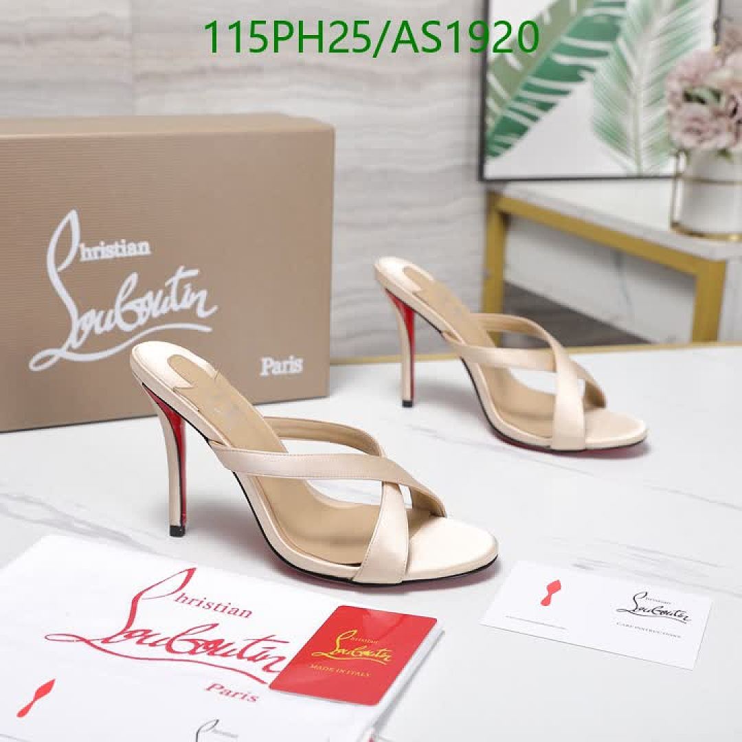 Christian Louboutin-Women Shoes Code: AS1920 $: 115USD
