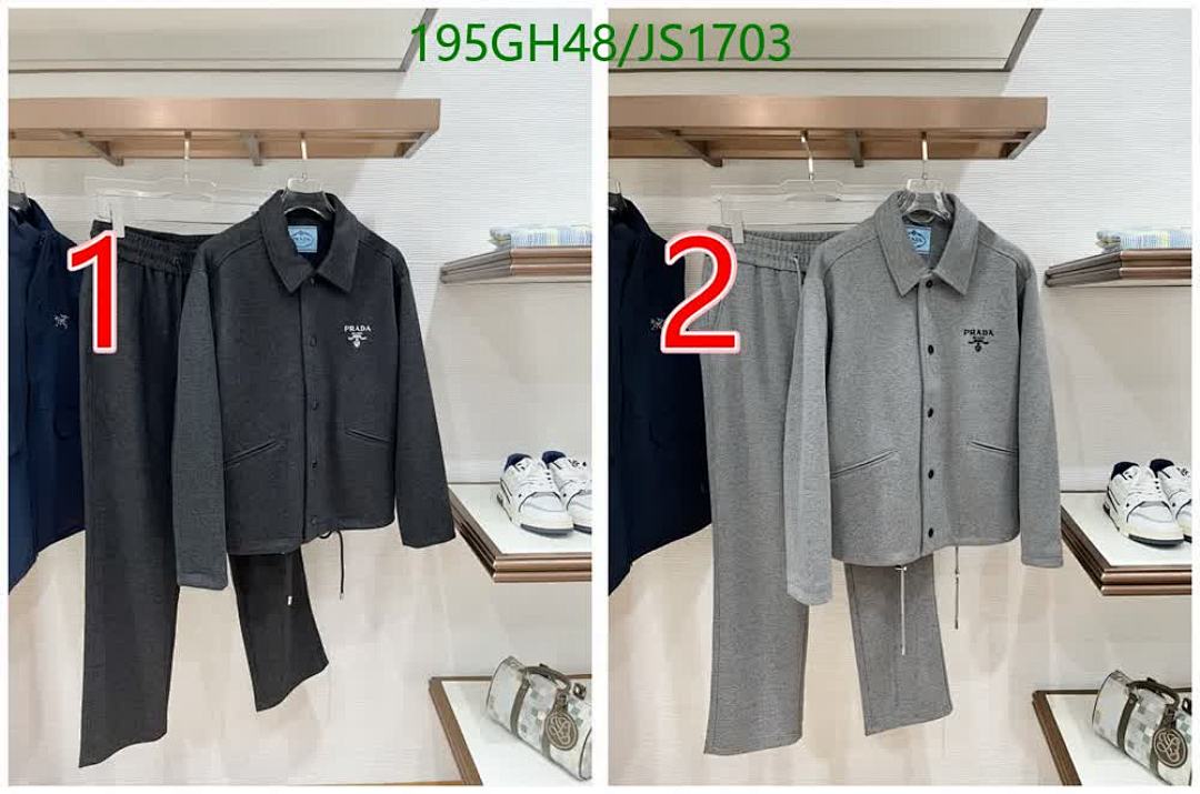 Prada-Clothing Code: JS1703 $: 195USD