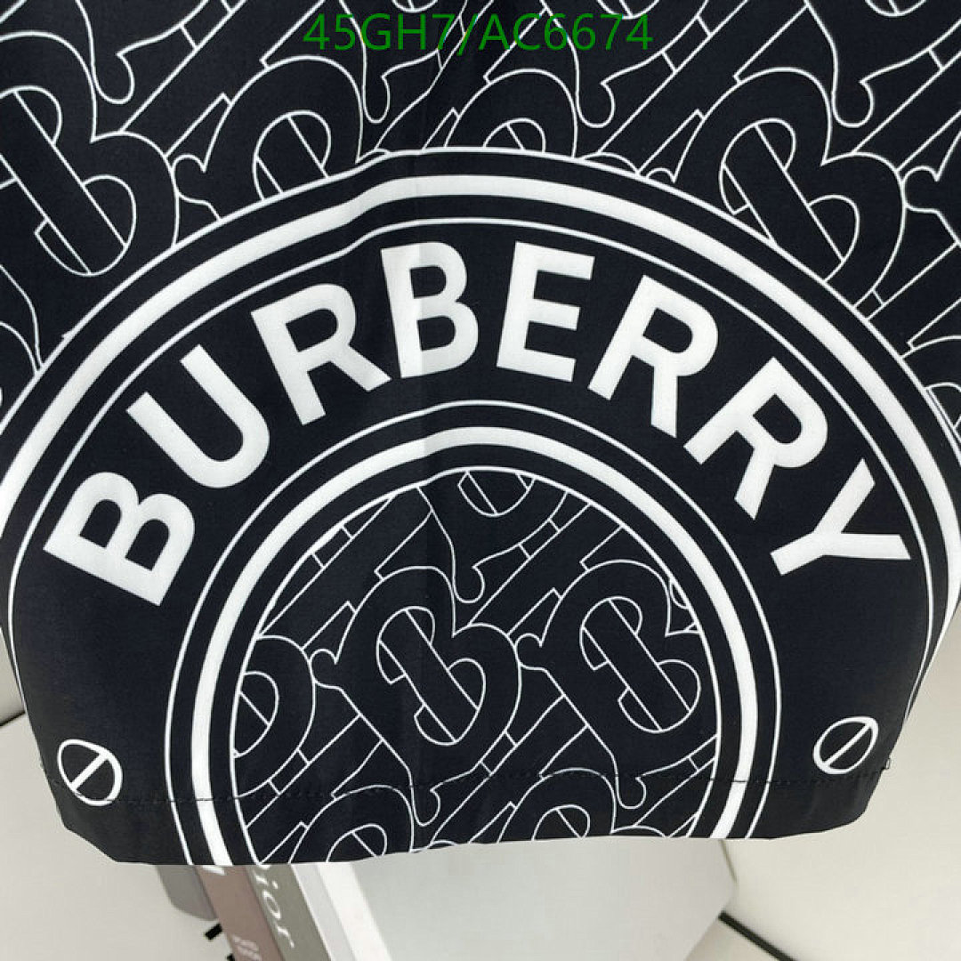 Burberry-Clothing Code: AC6674 $: 45USD