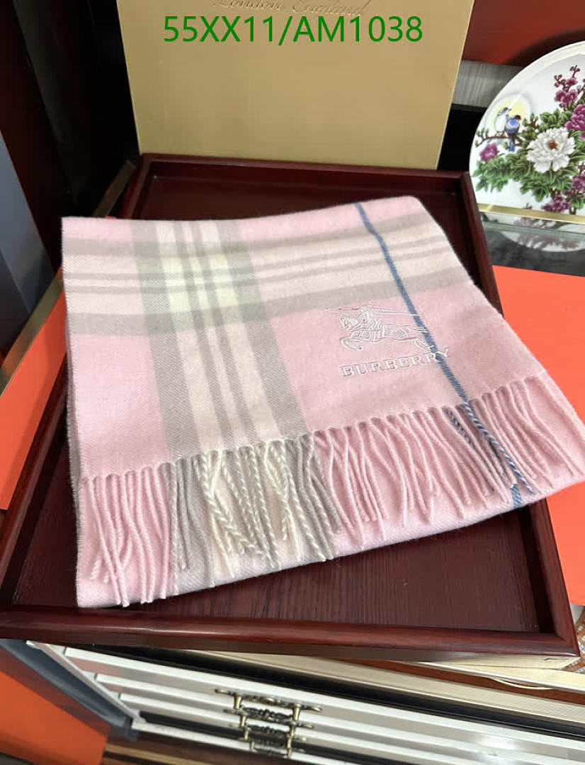 Burberry-Scarves Code: AM1038 $: 55USD