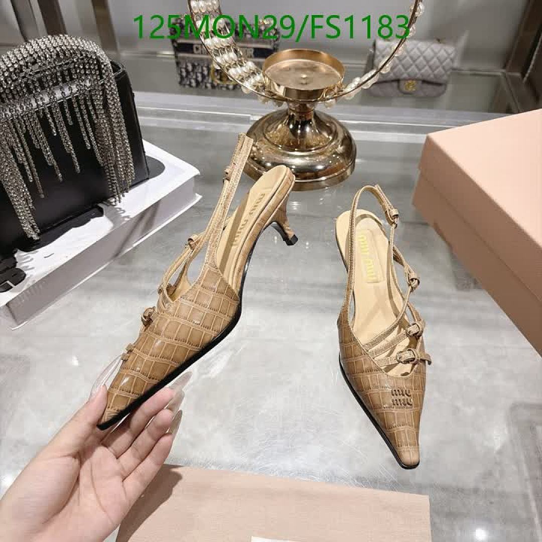 Miu Miu-Women Shoes Code: FS1183 $: 125USD
