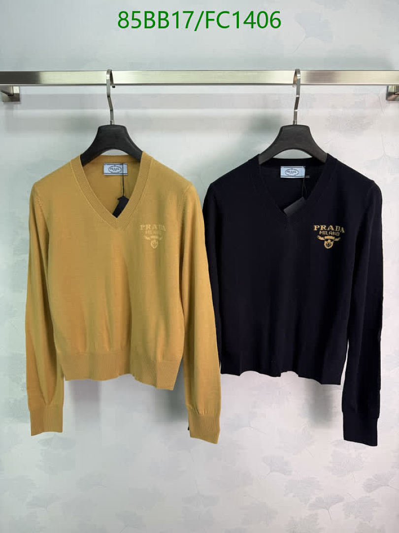 Prada-Clothing Code: FC1406 $: 85USD
