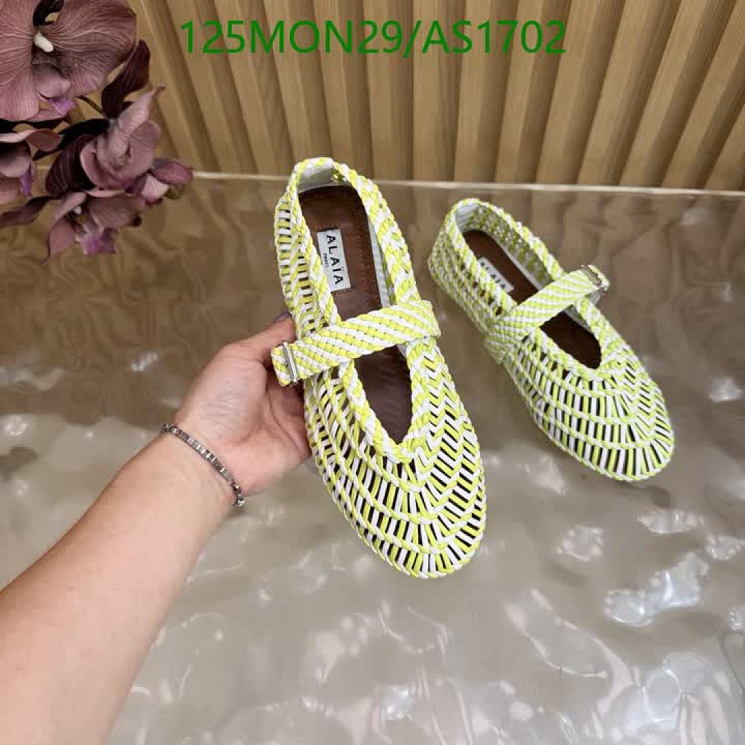 Alaia-Women Shoes Code: AS1702 $: 125USD