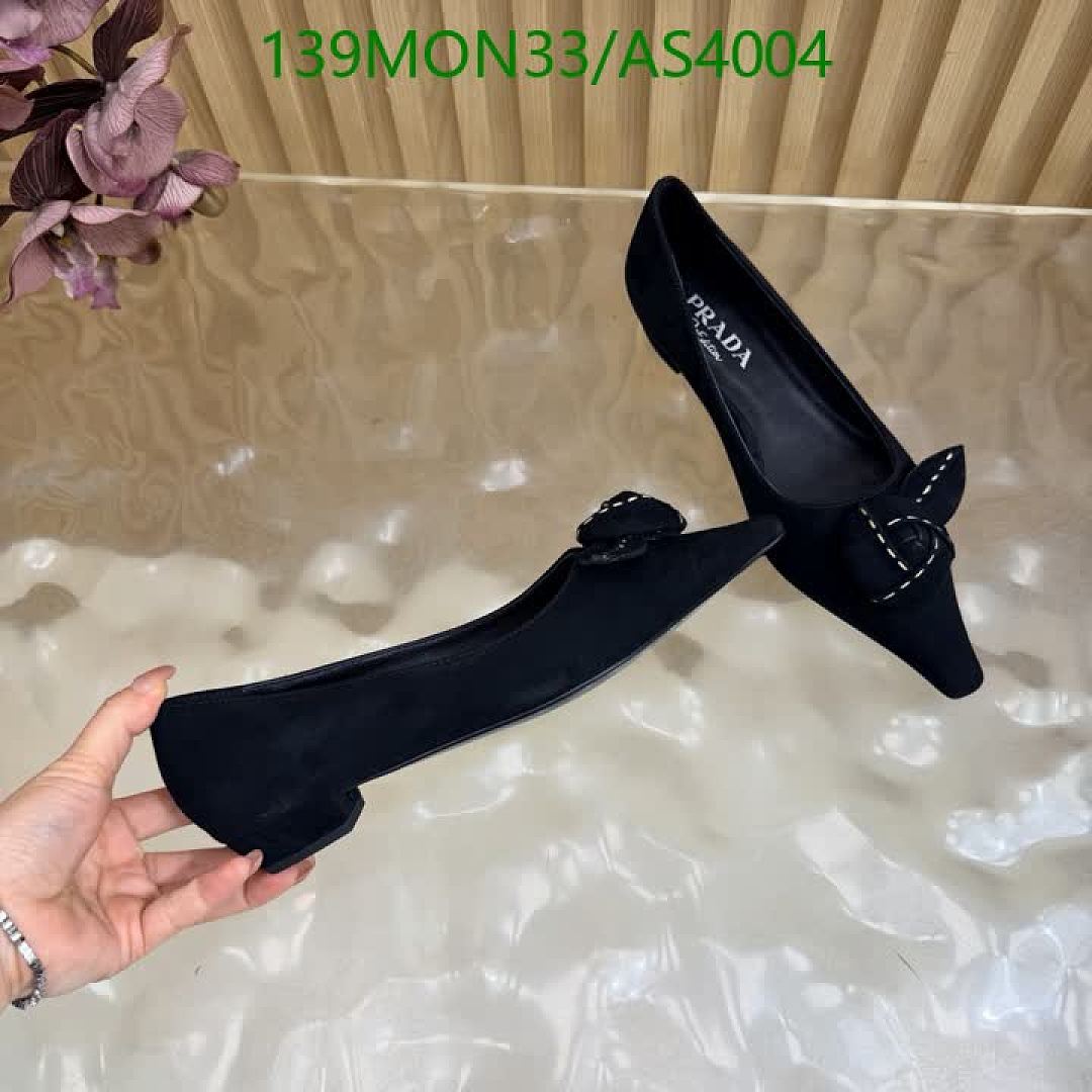 Prada-Women Shoes Code: AS4004 $: 139USD