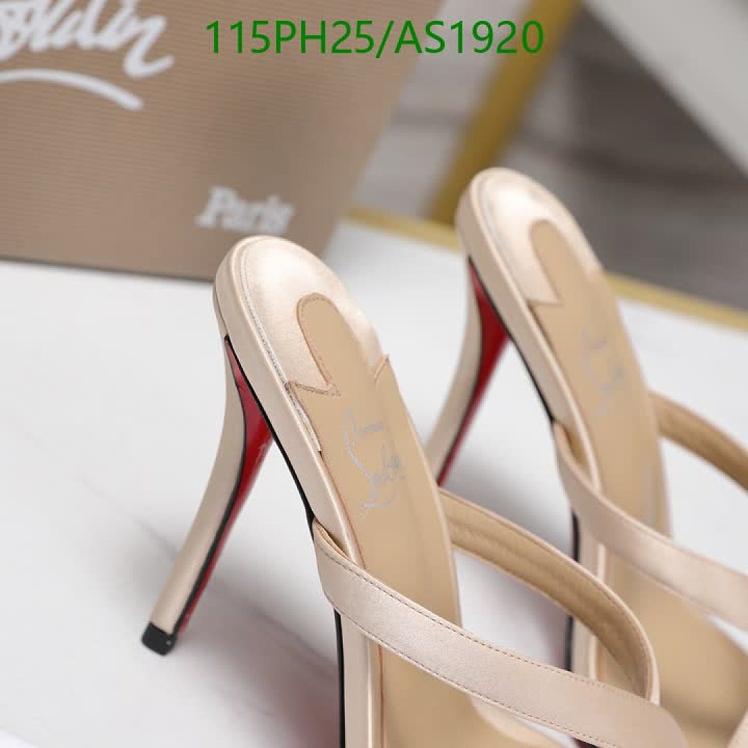 Christian Louboutin-Women Shoes Code: AS1920 $: 115USD