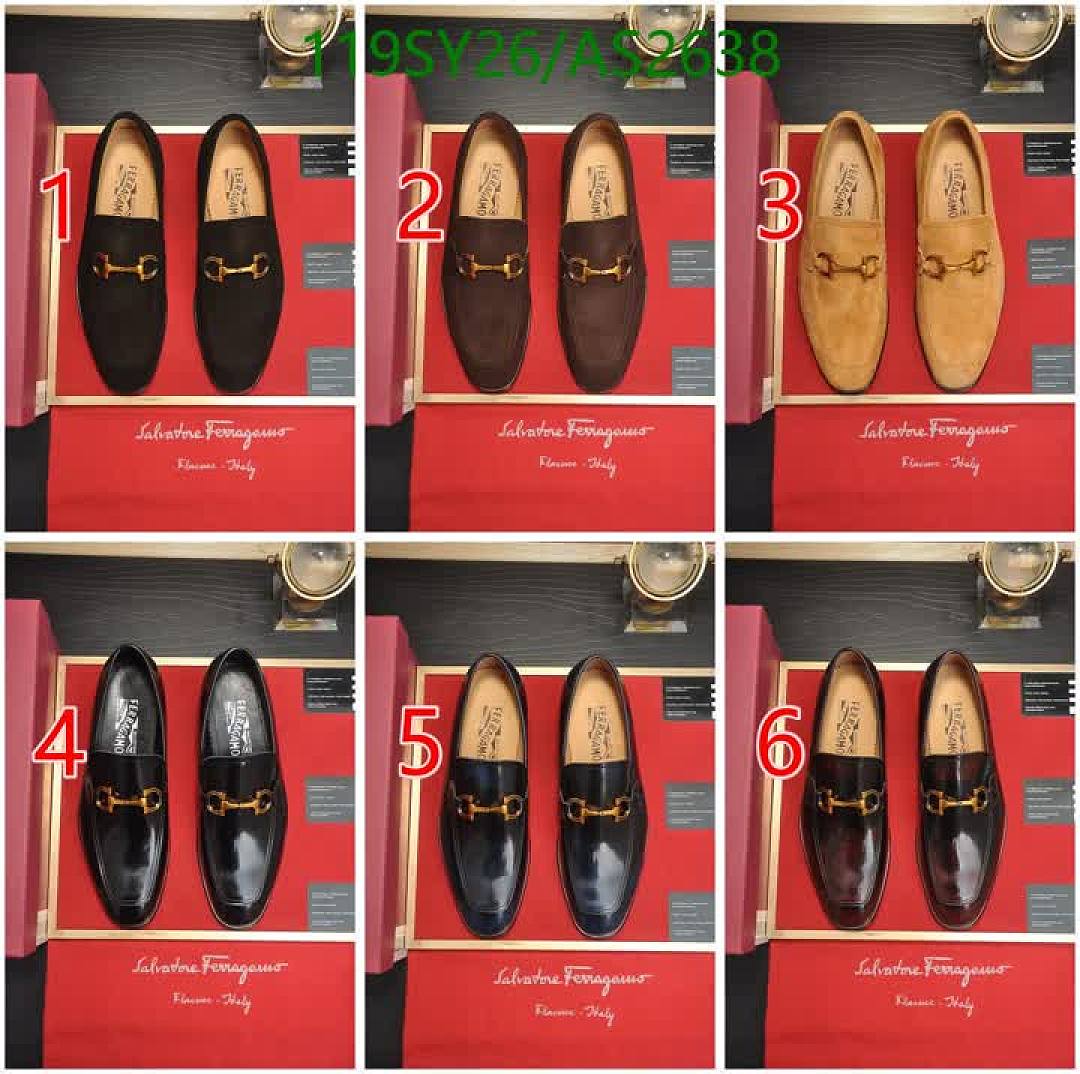 Ferragamo-Men shoes Code: AS2638 $: 119USD