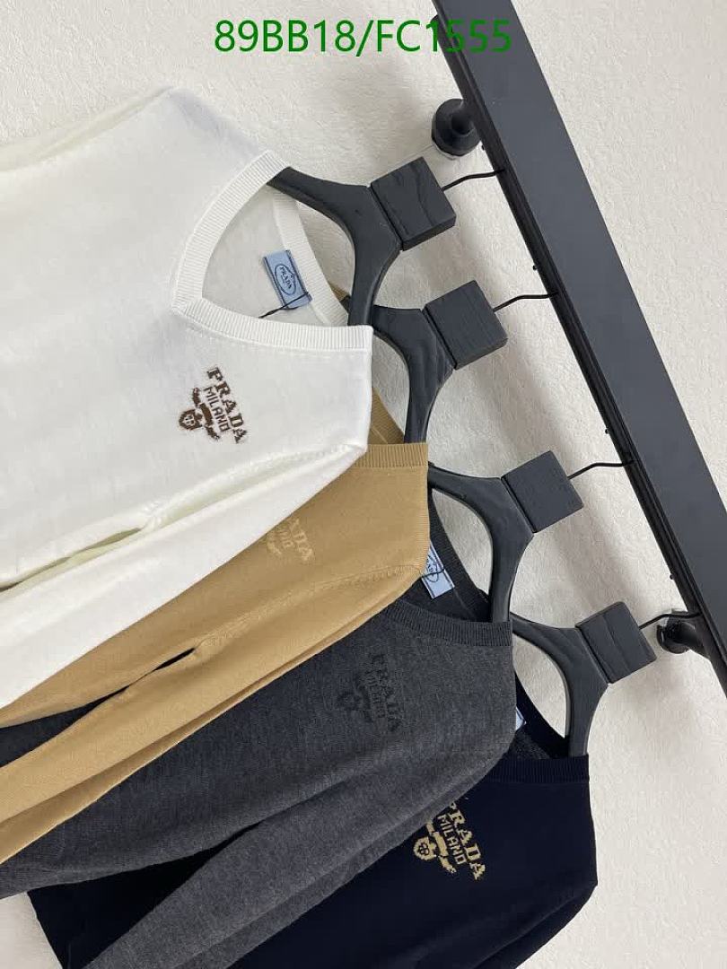 Prada-Clothing Code: FC1555 $: 89USD