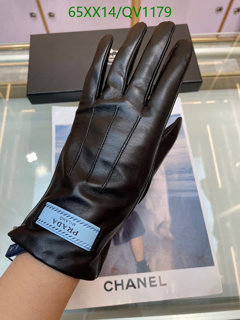 Prada-Gloves Code: QV1179 $: 65USD