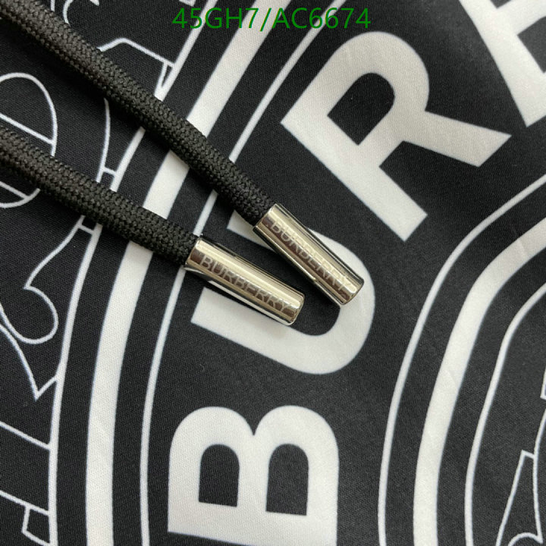Burberry-Clothing Code: AC6674 $: 45USD