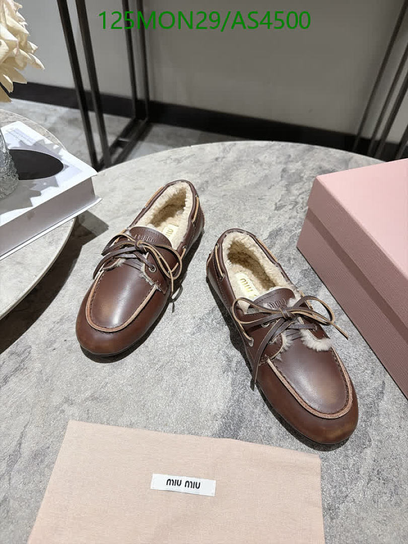 Miu Miu-Women Shoes Code: AS4500 $: 125USD