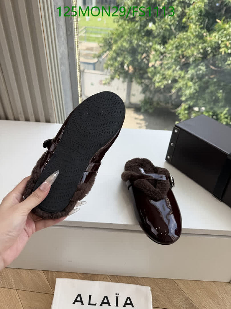 Alaia-Women Shoes Code: FS1113 $: 125USD