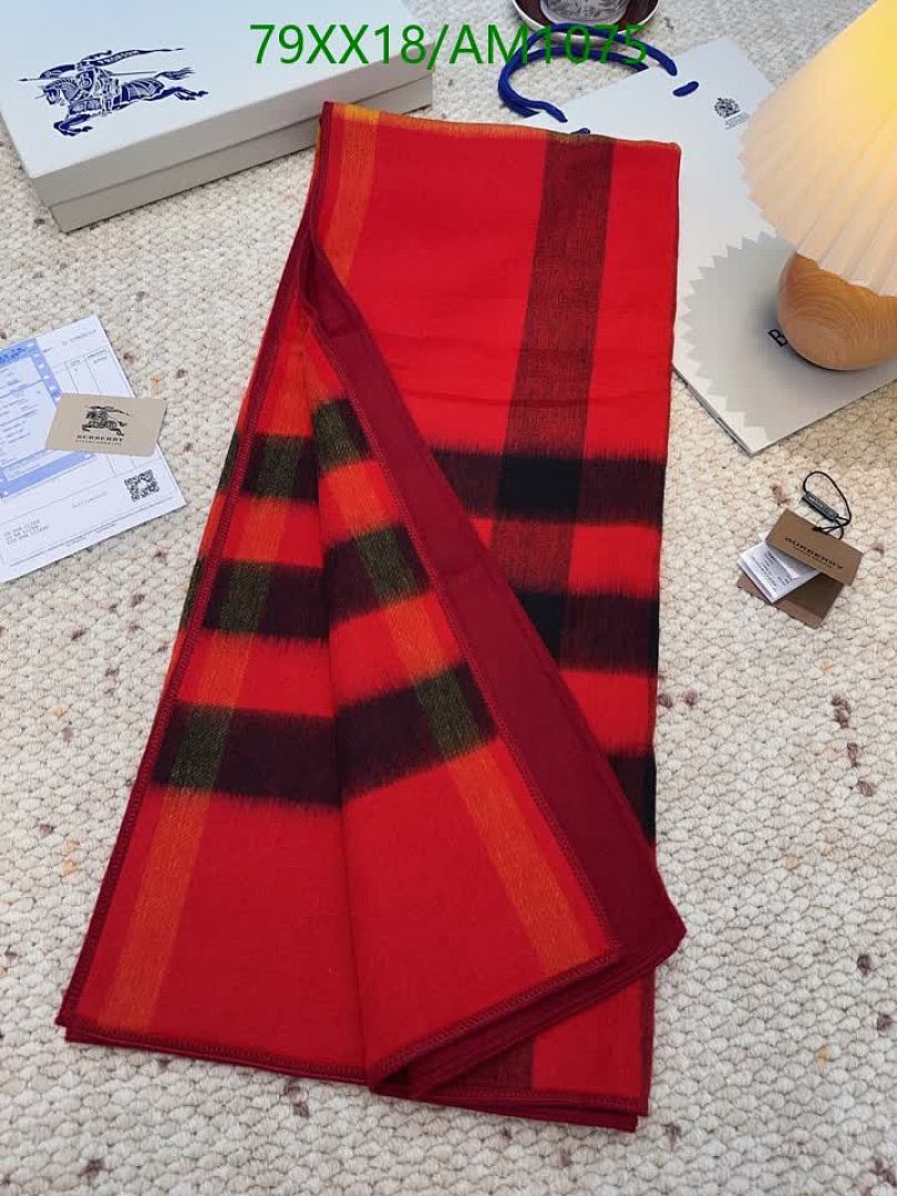 Burberry-Scarves Code: AM1075 $: 79USD