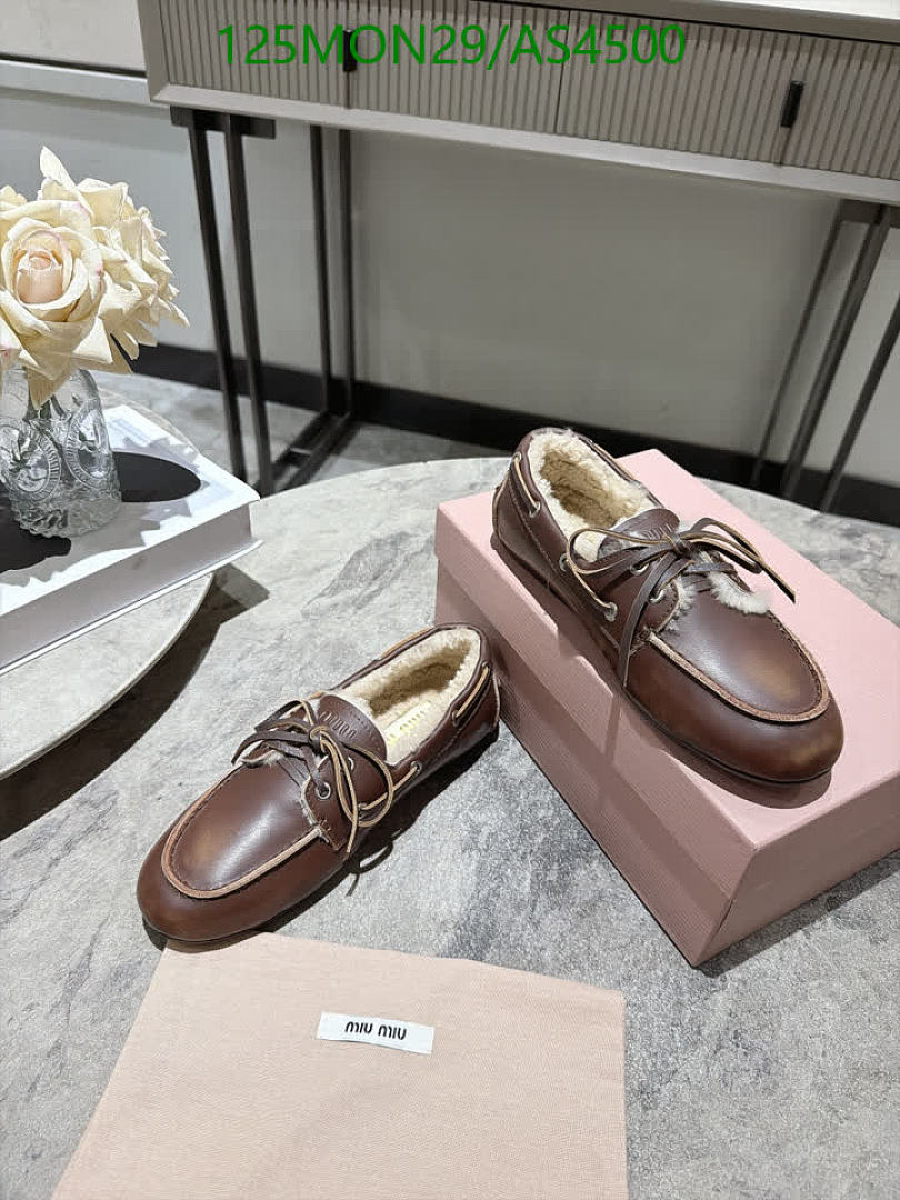 Miu Miu-Women Shoes Code: AS4500 $: 125USD