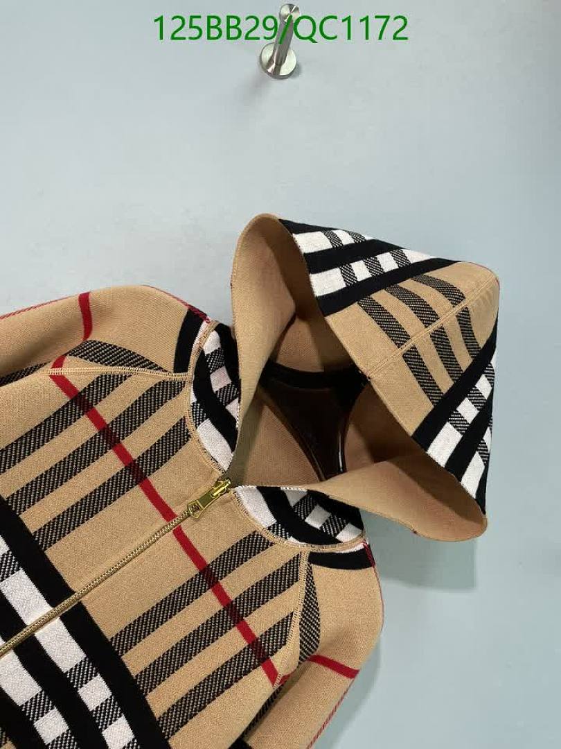 Burberry-Clothing Code: QC1172 $: 125USD