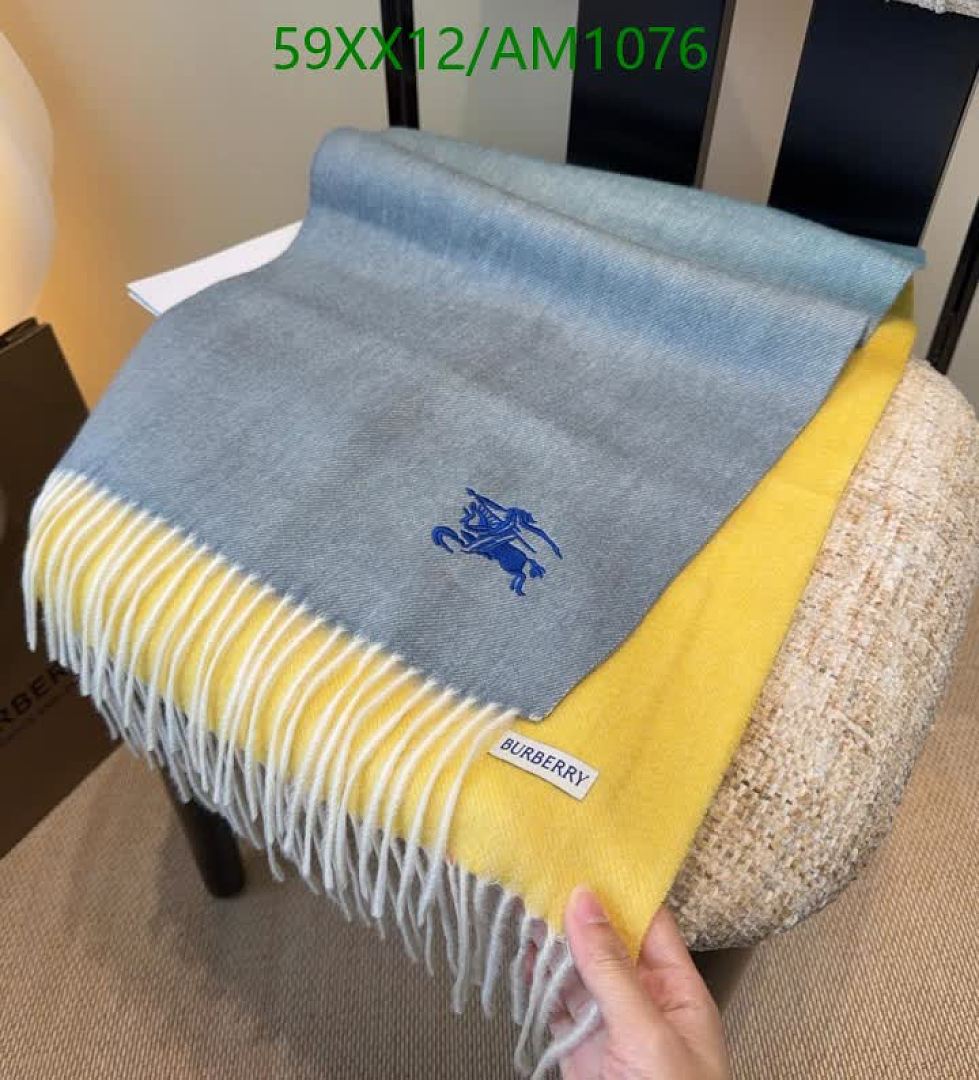 Burberry-Scarves Code: AM1076 $: 59USD