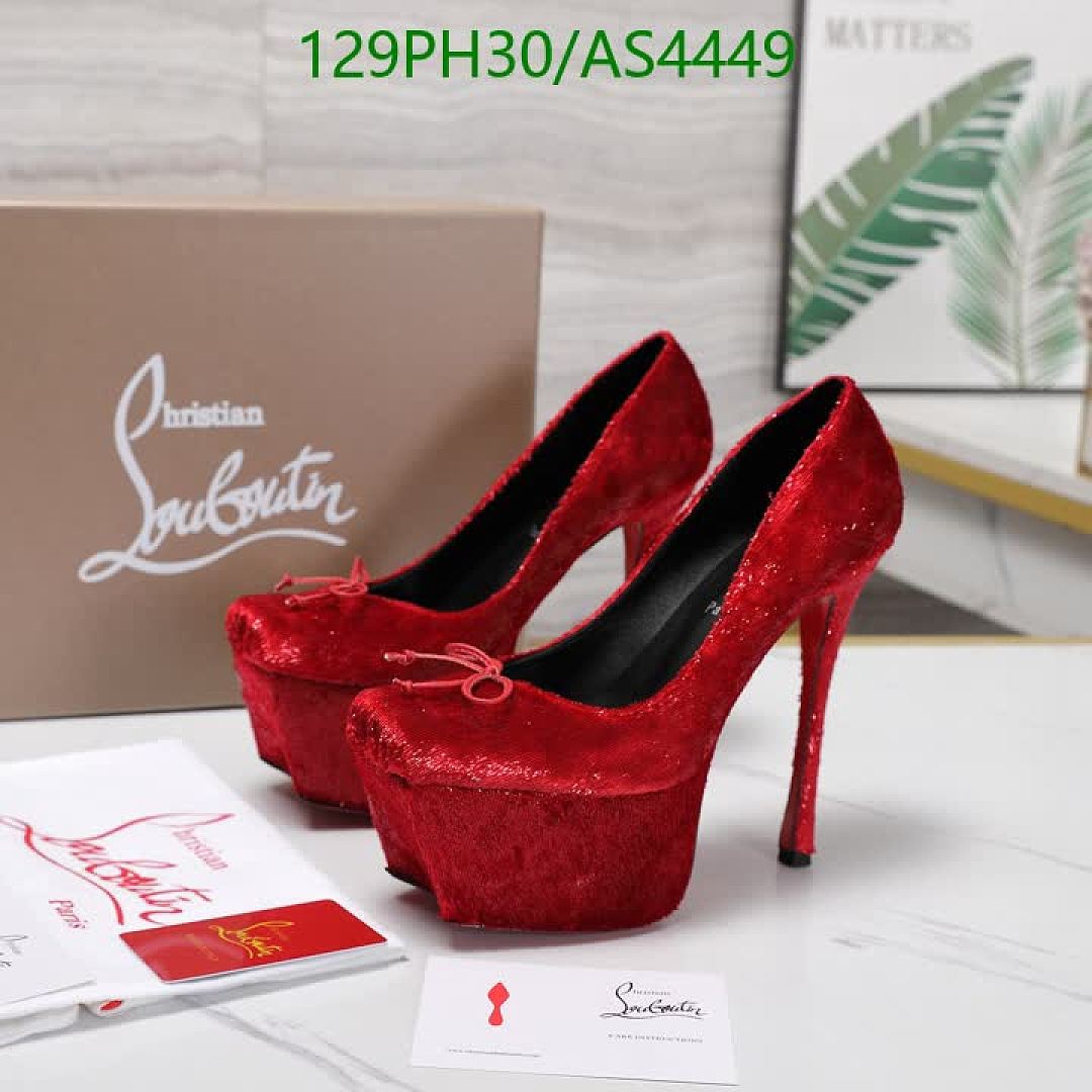 Christian Louboutin-Women Shoes Code: AS4449 $: 129USD