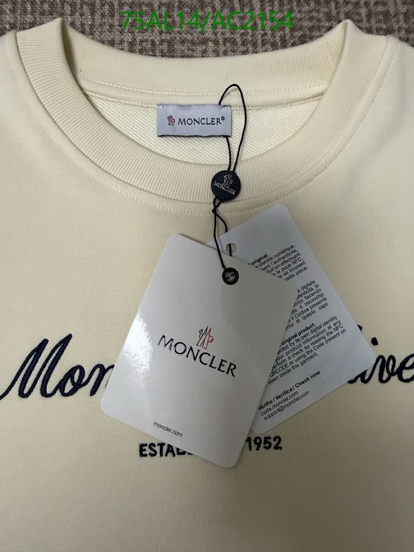 Moncler-Clothing Code: AC2154 $: 75USD